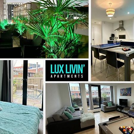 Lux Livin' Apartments - Luxury 2 Bed Apartment With Sky Garden Manchester Dış mekan fotoğraf