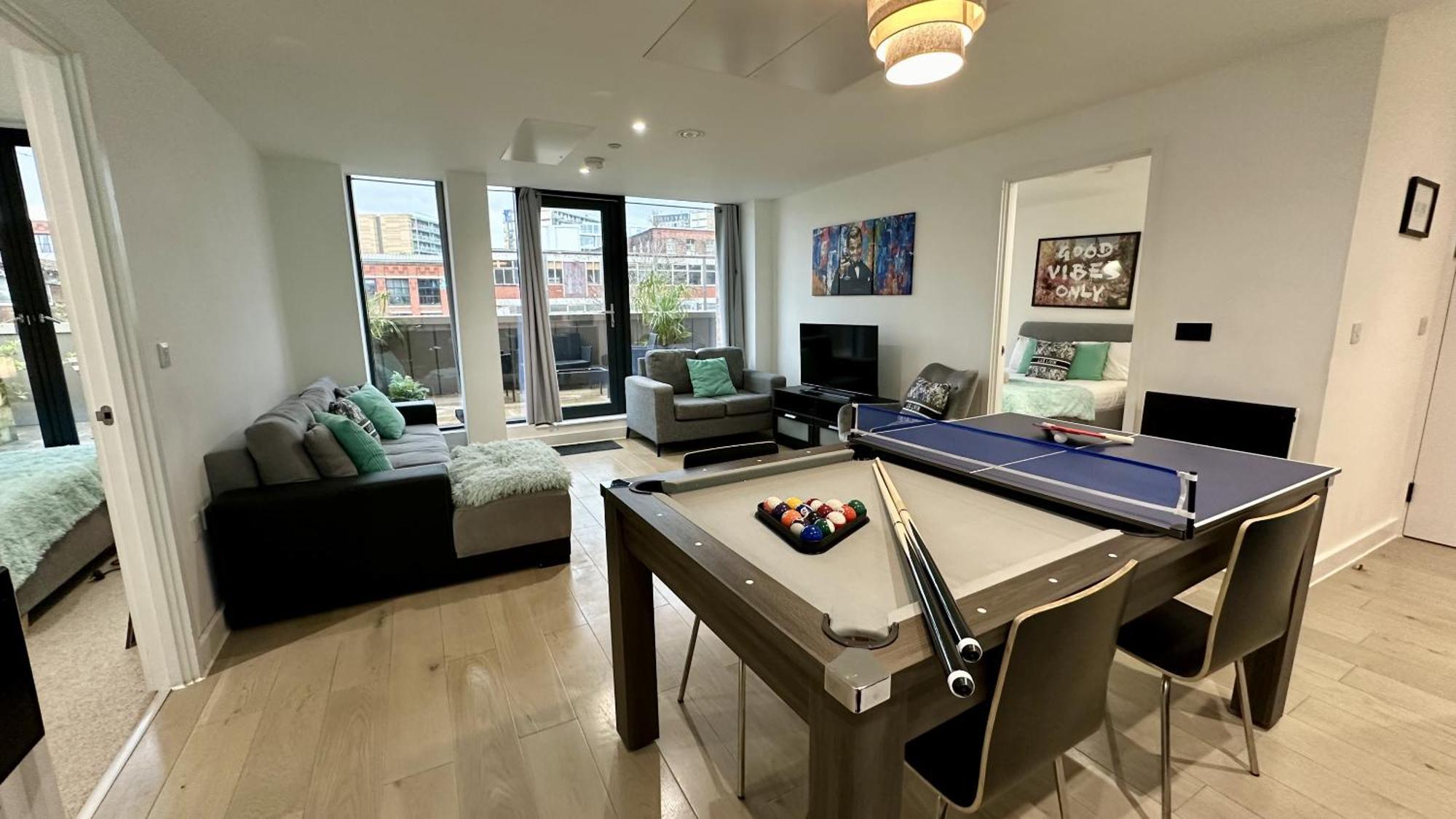 Lux Livin' Apartments - Luxury 2 Bed Apartment With Sky Garden Manchester Dış mekan fotoğraf