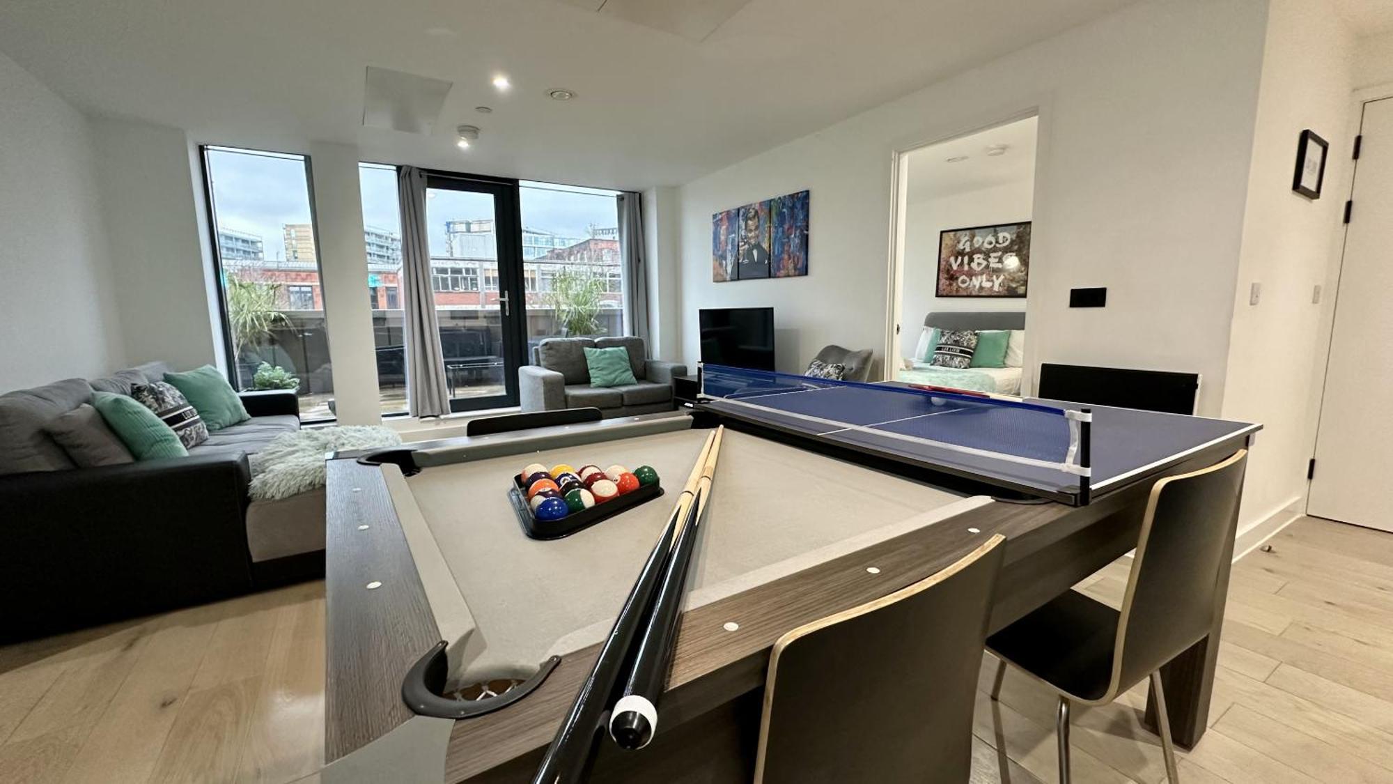 Lux Livin' Apartments - Luxury 2 Bed Apartment With Sky Garden Manchester Dış mekan fotoğraf